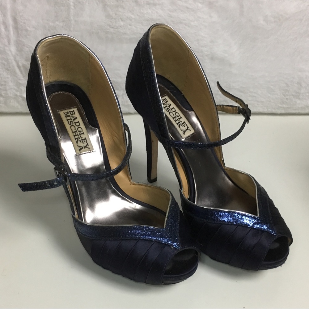 BADGLEY MISCHIKA NAVY SHOES